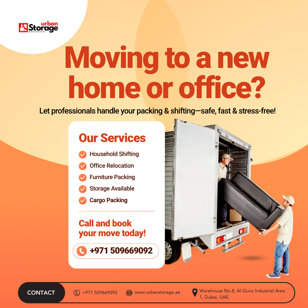 Best Movers and Packers Dubai | Urban Storage Dubai